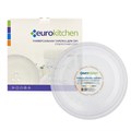 Стеклянная тарелка Eurokitchen N-06, диаметр 245 мм, для микроволновки под коуплер N-06 - фото 463596