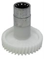 Шестерня большая с валом мясорубки РЕДМОНД RMG-1205, RMG-1205-8